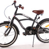 Volare Black Cruiser Bike para niños - Niños - 18 pulgadas - Negro - 95% ensamblado