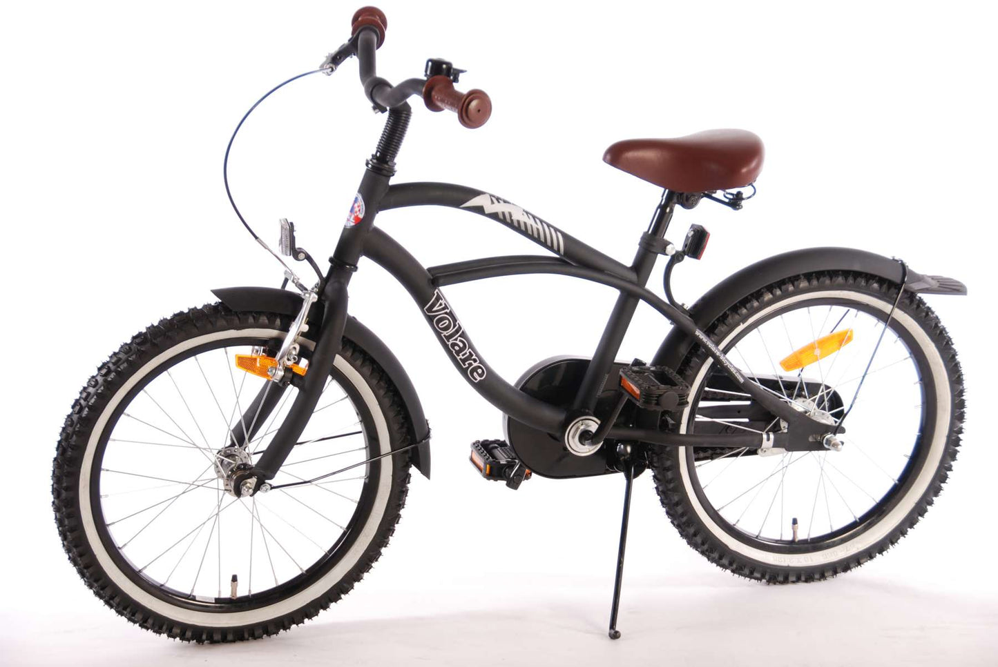 Bike per bambini Vlatar Black Cruiser - Boys - 18 pollici - Nero - 95% assemblato