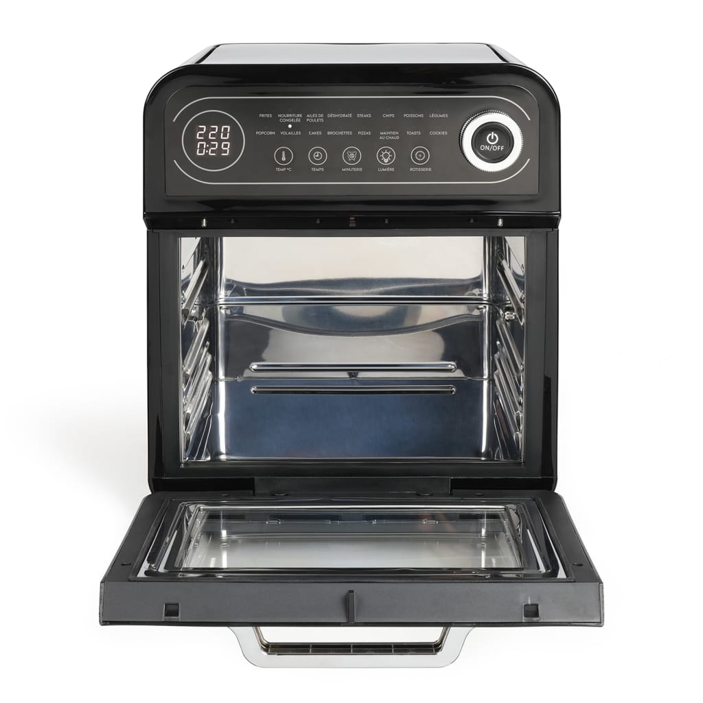 Livoo Livoo Airfryer oven 1600 W 12 L zwart