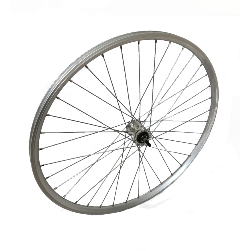 Rueda delantera 28 x 1 3 8 Nexus (para frenos de rodillo) Silver Alu Alu High Rim