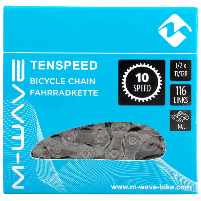 M-wave ketting kmc 10 speed 1 2x11 128 116 schakels blister