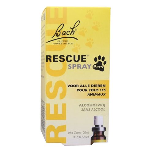 Mascotas de spray de rescate bach