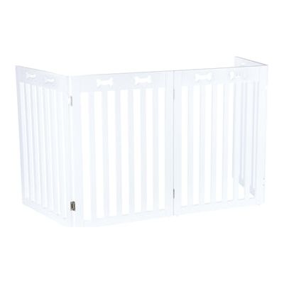 Trixie Close Fence White 4 pannelli