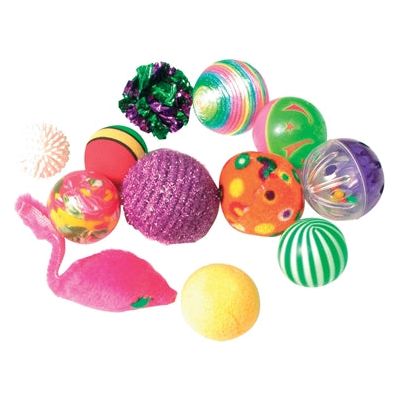 Zolux Cat Toys Balls de color elegante