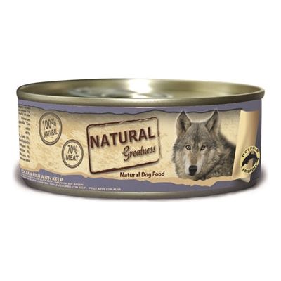 Grandeza natural perra pescado oceánico