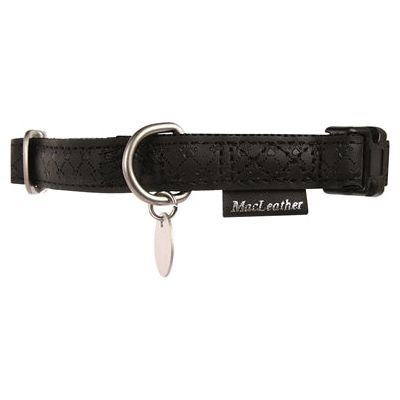 Colletto macleather nero