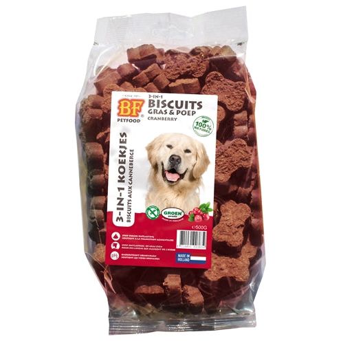 Biofood 3 en 1 galletas para perros con arándano