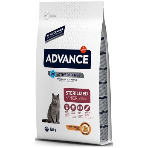 Avanzato gatto sterilizzato Senior Senior 10+