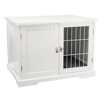 Trixie Bench Home Kennel Dog Cat White