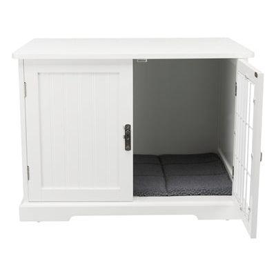 Trixie Bench Home Kennel Dog Cat White