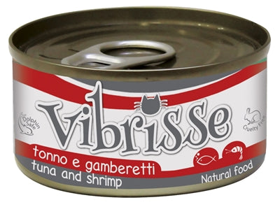 Gamberi di tonno gatto vibrisse