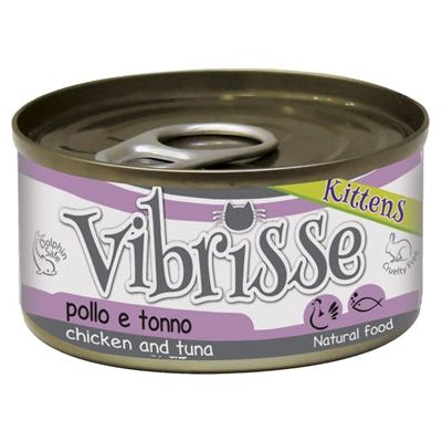 Pollo di tonno da gattini vibrisse