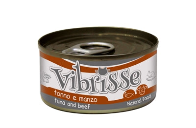 Carne di tonno gatto vibrisse