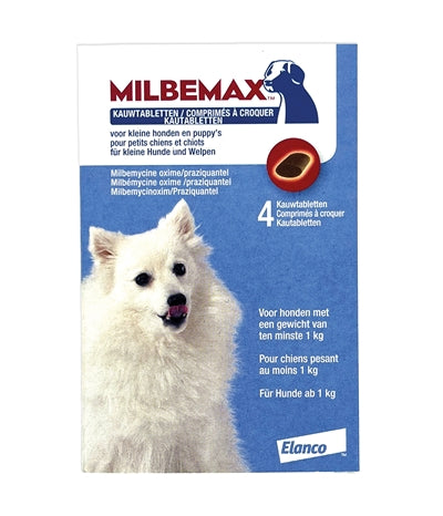 Milbemax masticare tavoletta cucciolo di cucciolo cagnolino