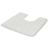 Pequeña alfombra de baño Wolke Wolke Seattle 55x50 cm gris claro