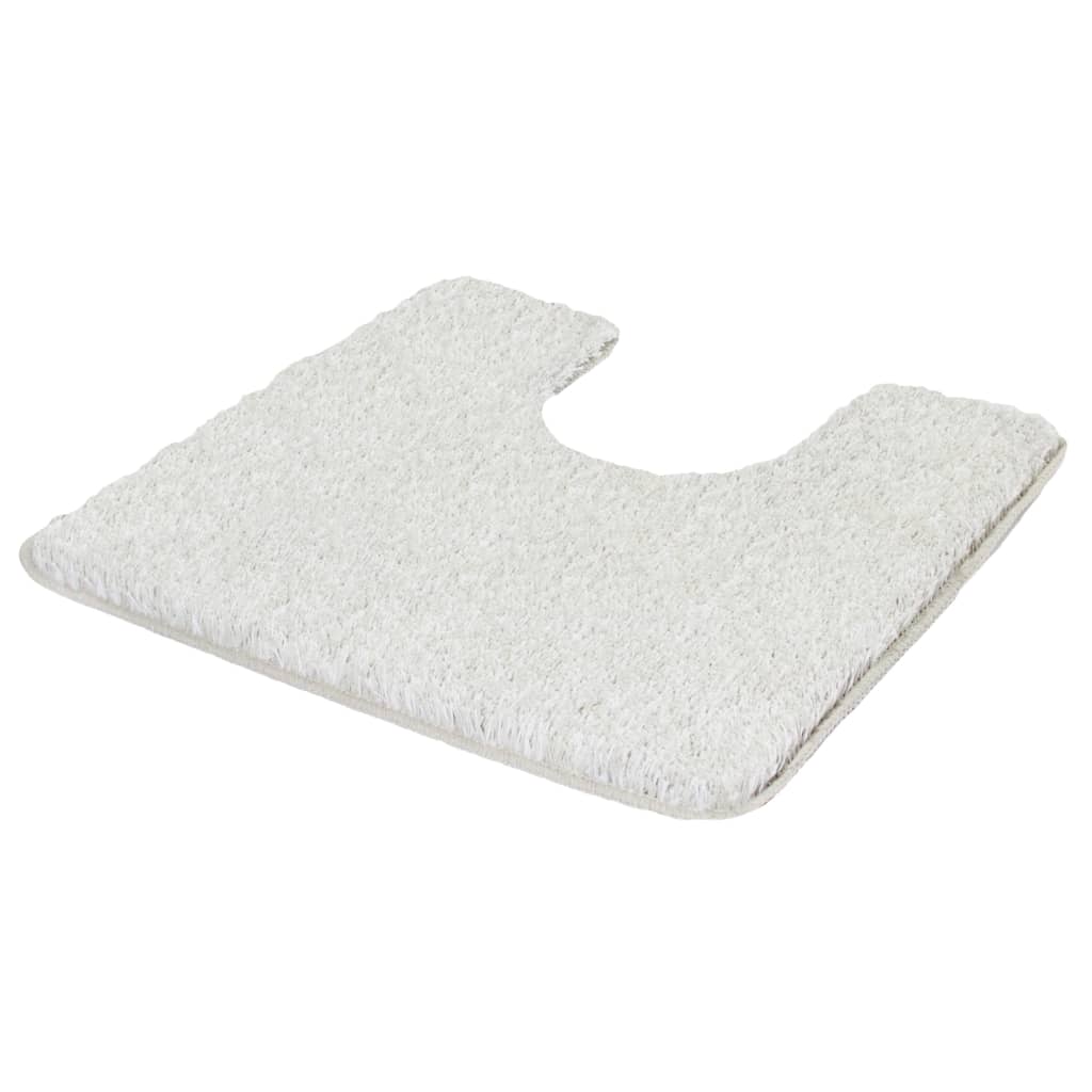 Pequeña alfombra de baño Wolke Wolke Seattle 55x50 cm gris claro