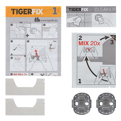 Tiger Tiger Material de fijación Tigerfix Tipo 1 Metal 398730046