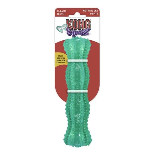 Kong Squeezz dental stick mintgroen