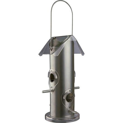 Trixie Voerdispenser Metal Plastic Silver