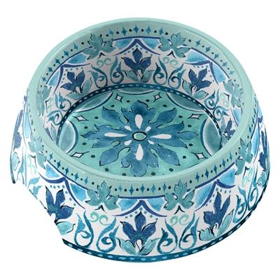 Tarhong Food Bowl Dog Gibraltar melamine azul