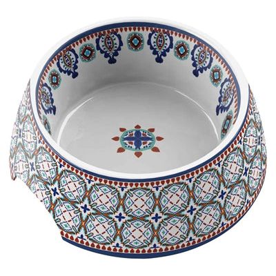 Tarhong Food Bowl Dog Moroccan Melamine