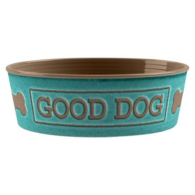 Tarhong Food Bucket Good Dog Melamine Turquesa