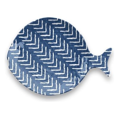 Tarhong Voerschaal kat oasis melamine indigo blauw