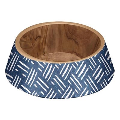 Tarhong Food Bowl Dog Oasis Melamine Indigo Blue