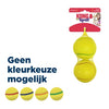 Kong Squeezz tpr tennisbal geel assorti