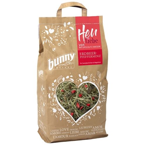 Bunny Nature il mio fieno preferito con fragola e menta