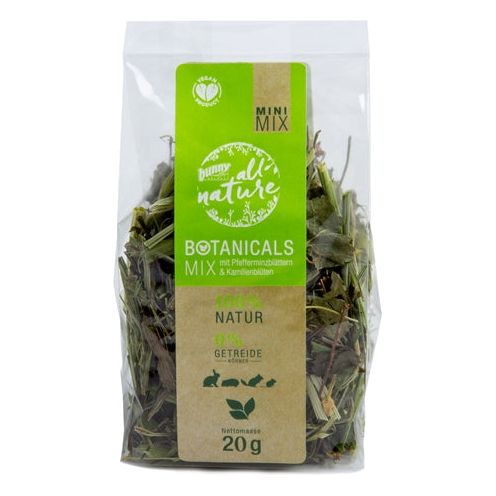 Bunny Nature Botanicals Mini Mix Peppermint Magazine Kamille Blossom