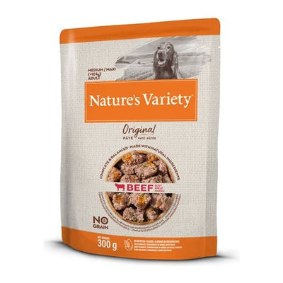 Natures variety Original adult medium maxi pouch beef no grain