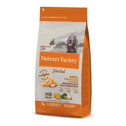 Natures variety Selected adult medium free range chicken