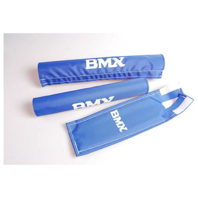 Bmx Pad set blauw beschermer