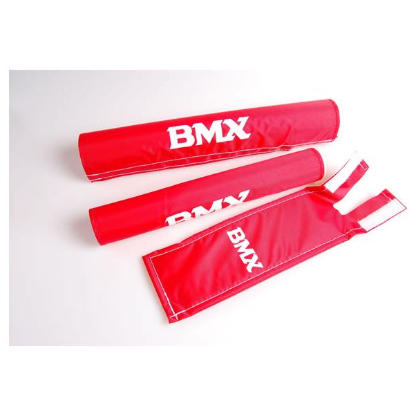 BMX Pad Set Red Protector