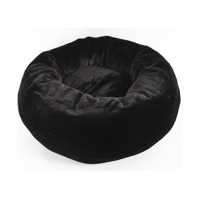 Foeiii cestino per cani accogliente peluche rilassaci ciambella nera
