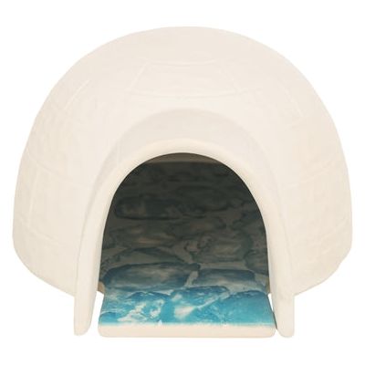 Trixie Hamster Iglo con Coles Ceramic White