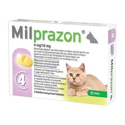 Krka Milprazon WormingStablets Cat