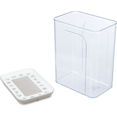 Trixie Stock Jar in plastica Transparent White