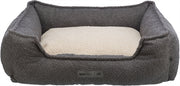 Trixie be eco reciclado cesta de perro colina angular gris oscuro beige - afbeelding 1