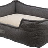 Trixie Be eco gerecycled hondenmand coline hoekig donkergrijs beige