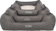 Trixie be eco reciclado cesta de perro colina angular gris oscuro bei - afbeelding 4