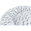 Trixie Cat Basket Cat Mila Round Plush Bianco grigio