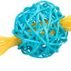Trixie Set Rattan Balls con nastro di carta Assorti