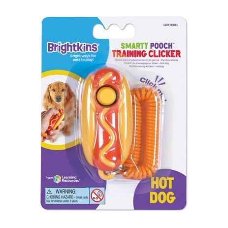Hotdog di Clicker Clicker Brightkins Smarty Pooch