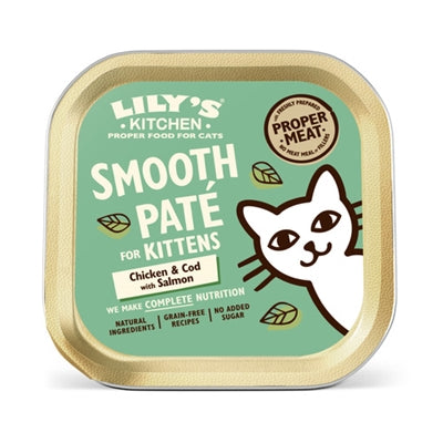 Lily's Kitchen Cat Kitten Cod Cotten Patine