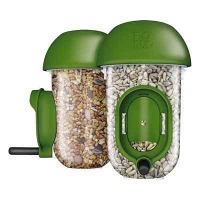Lona versilo d1 verde con 2 silos di alimentazione