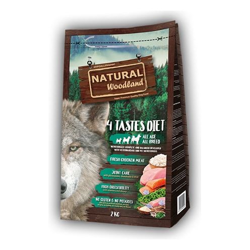 Bosque natural 4 gustos dieta