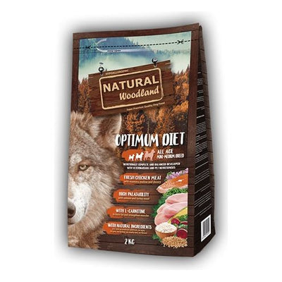 Natural woodland Optimum mini medium breed diet