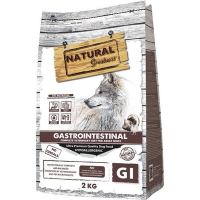 Grandezza naturale dieta veterinaria cane gastrointestinale completo